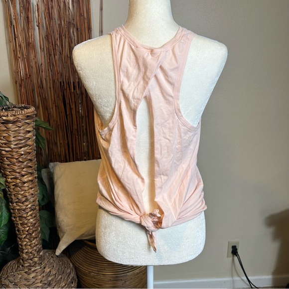 lululemon Pale Pink High Neck Tank - Picture 2 of 3